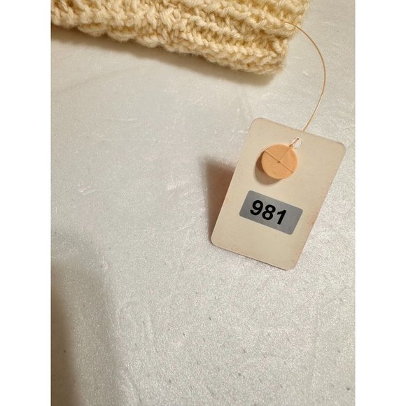 VTG, Women's Abercrombie and Fitch Rare  Handknit 100% Wool Cable  Size S-M #981 - Picture 6 of 16